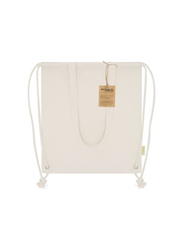 Sac à Dos Glacière Pratique Nelon Matières : coton recyclé Couleurs : naturel impression haute définition