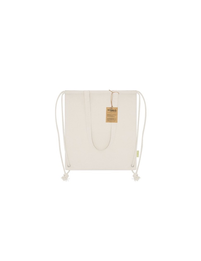 Sac à Dos Glacière Pratique Nelon Matières : coton recyclé Couleurs : naturel impression haute définition