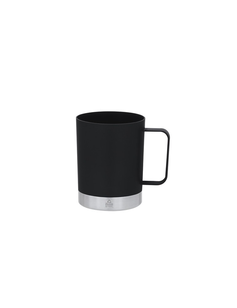 Tasse Pratique Rosby Couleurs : noir Matières : polypropylène (PP) recyclé personnalisable avec votre logo