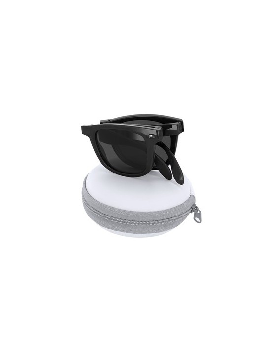 Lunettes de Soleil Stylées Kenyad Couleurs : noir Matières : Polycarbonate (PC) recyclé personnalisable avec votre logo