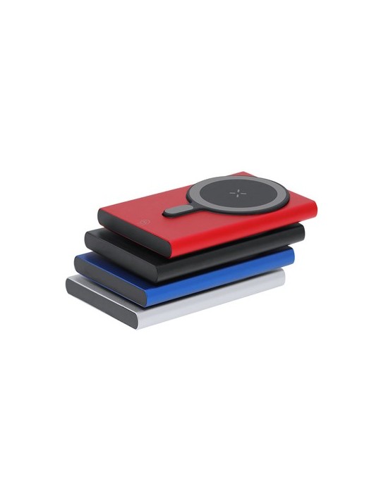 Power Bank Pratique Bertex Matières : aluminium recyclé  Couleurs : bleu objet promo petit budget