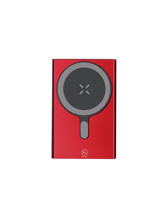Power Bank Pratique Bertex Matières : aluminium recyclé  Couleurs : bleu cadeau affaires élégant