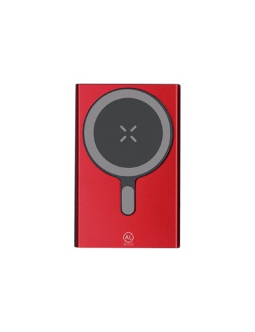 Power Bank Pratique Bertex Matières : aluminium recyclé  Couleurs : rouge goodies publicitaire événementiel