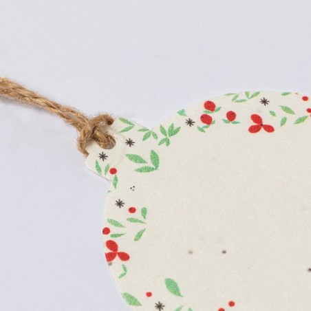 Ornement Éco-responsable Personnalisé de Noël - Boster goodies publicitaire durable
