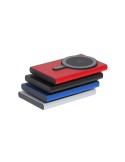 Power Bank Pratique Bertex Matières : aluminium recyclé  Couleurs : argenté personnalisation sur mesure