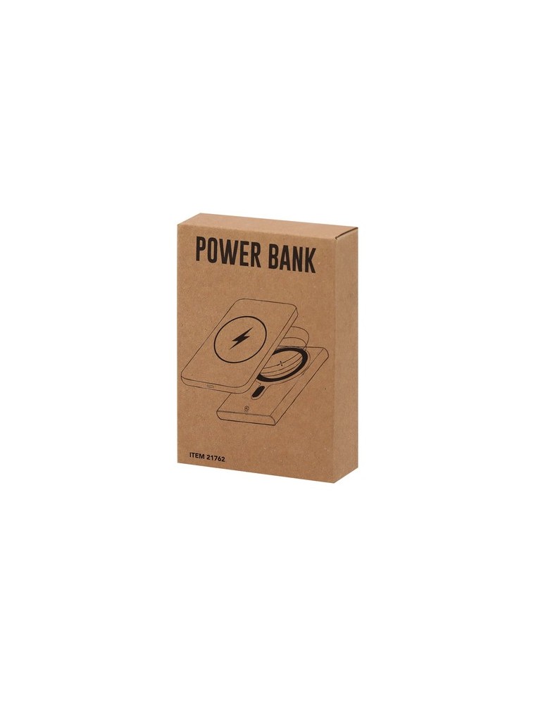 Power Bank Pratique Bertex Matières : aluminium recyclé  Couleurs : argenté goodies entreprise design
