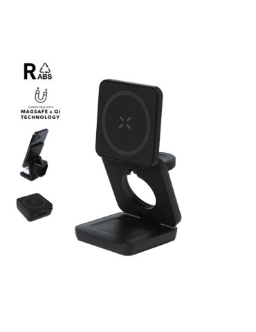 Chargeur Pratique Komal Matières : ABS recyclé Couleurs : noir 2