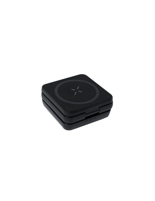 Chargeur Pratique Komal Matières : ABS recyclé Couleurs : noir impression haute définition