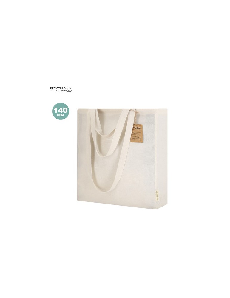 Sac pratique Kamuy Matières : coton recyclé Couleurs : naturel personnalisable avec votre logo