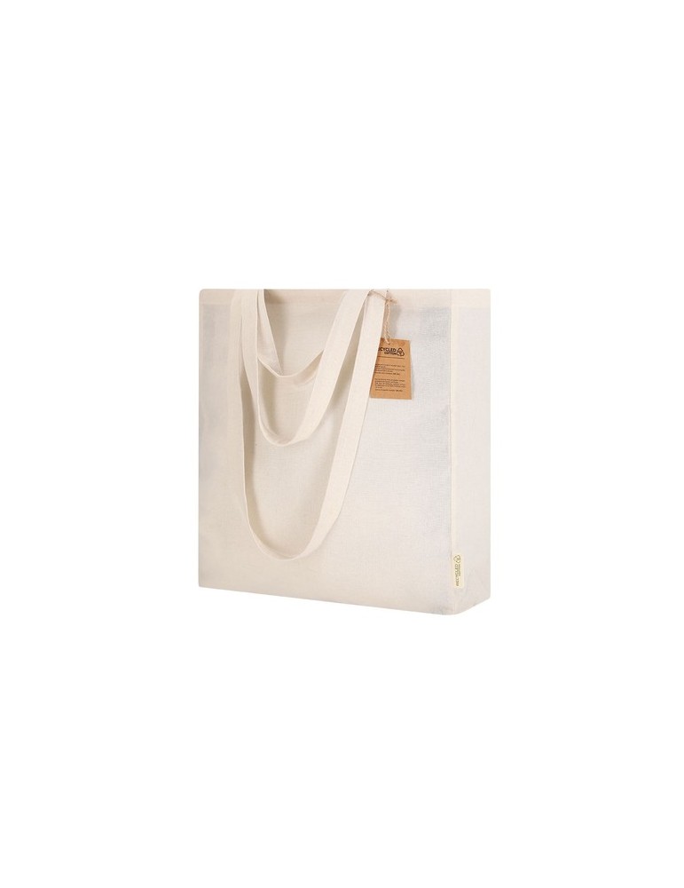Sac pratique Kamuy Matières : coton recyclé Couleurs : naturel cadeau entreprise pas cher