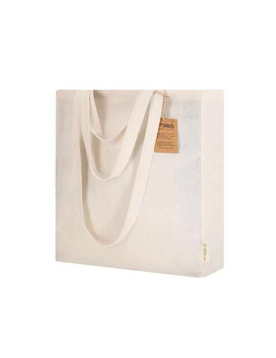 Sac pratique Kamuy Matières : coton recyclé Couleurs : naturel cadeau entreprise pas cher