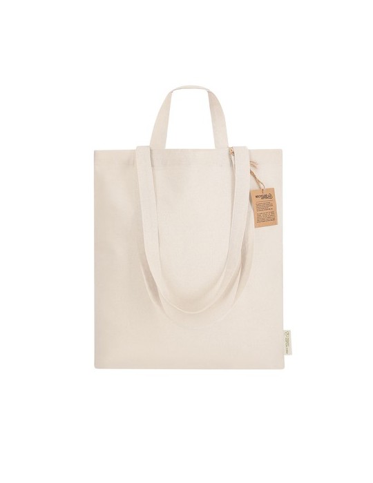 Sac pratique Kamuy Matières : coton recyclé Couleurs : naturel impression haute définition