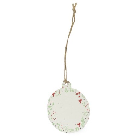 Ornement Éco-responsable Personnalisé de Noël - Boster cadeau client original