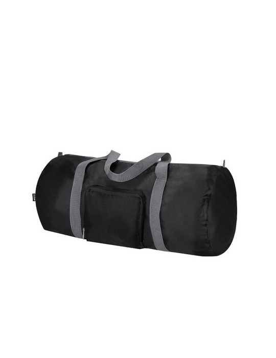 Sac publicitaire pliable Pesk Matières : PET recyclé Couleurs : noir cadeau entreprise pas cher