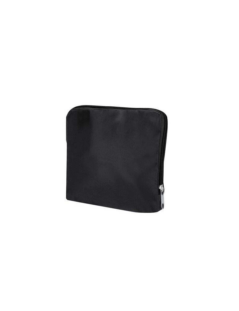 Sac publicitaire pliable Pesk Matières : PET recyclé Couleurs : noir marquage laser ultra précis