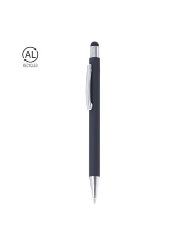 Stylet Bille publicitaire personnalisé Yarnox Matières : caoutchouc Couleurs : noir 2