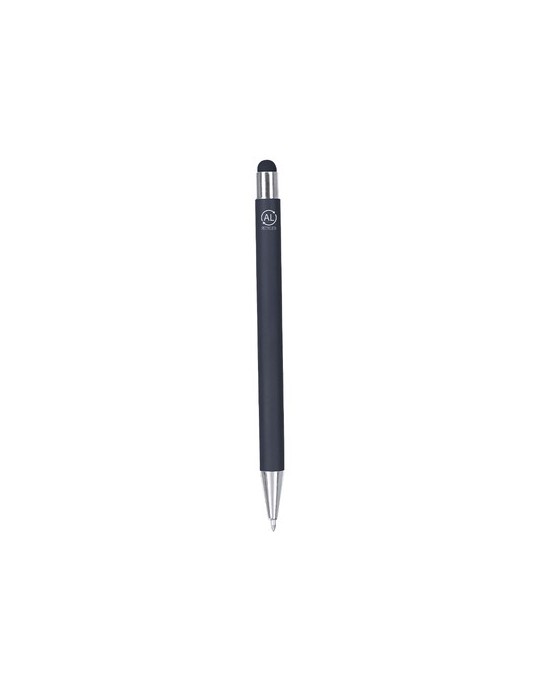 Stylet Bille publicitaire personnalisé Yarnox Matières : caoutchouc Couleurs : bleu marine goodies publicitaire événementiel