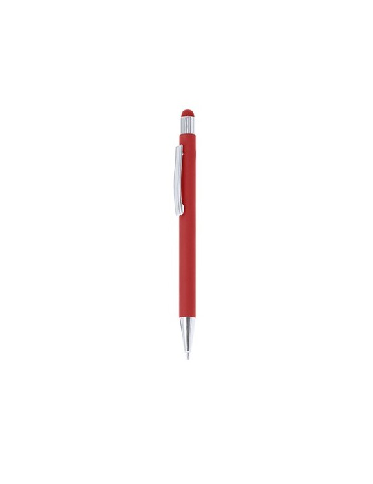 Stylet Bille publicitaire personnalisé Yarnox Matières : caoutchouc Couleurs : bleu marine goodies publicitaire durable