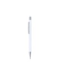 Stylet Bille publicitaire personnalisé Yarnox Matières : caoutchouc Couleurs : blanc personnalisable avec votre logo