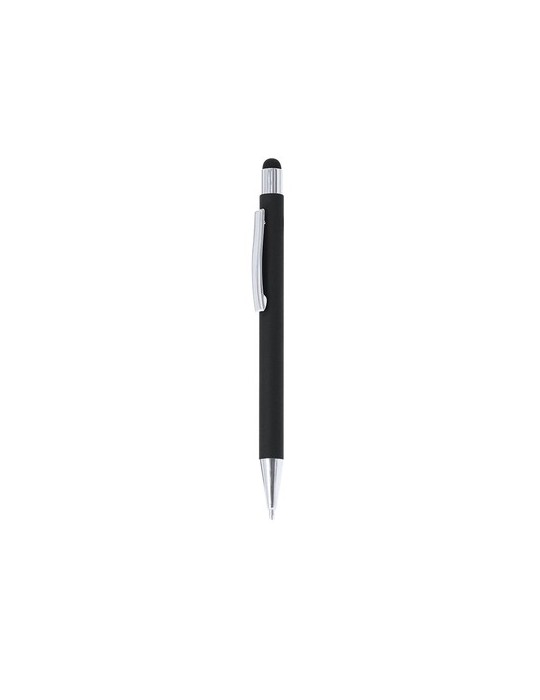 Stylet Bille publicitaire personnalisé Yarnox Matières : caoutchouc Couleurs : blanc impression haute définition