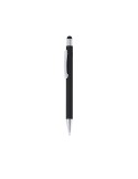 Stylet Bille publicitaire personnalisé Yarnox Matières : caoutchouc Couleurs : vert foncé impression logo haute qualité