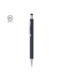 Stylet Bille publicitaire personnalisé Yarnox Matières : caoutchouc Couleurs : bleu accessoire événementiel unique