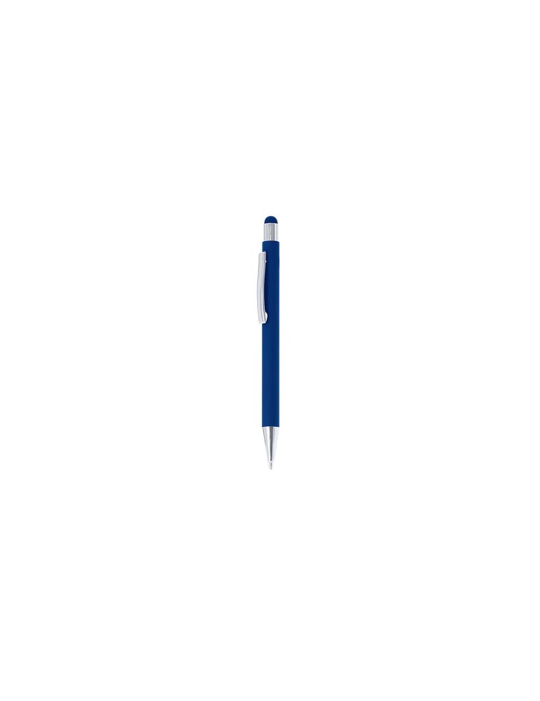 Stylet Bille publicitaire personnalisé Yarnox Matières : caoutchouc Couleurs : rouge impression haute définition
