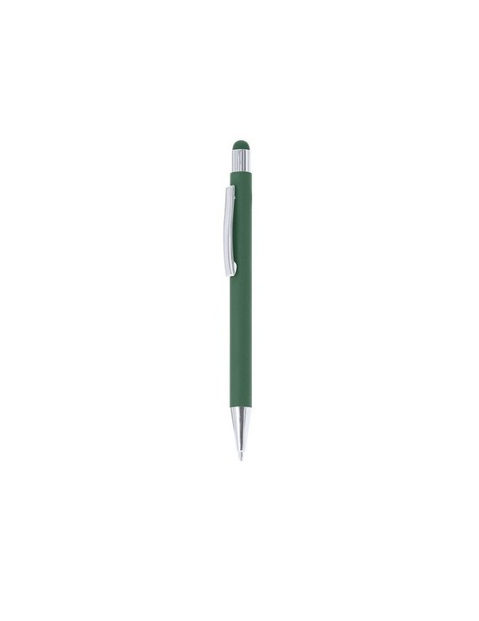Stylet Bille publicitaire personnalisé Yarnox Matières : caoutchouc Couleurs : rouge cadeau client original