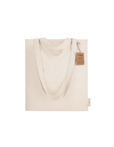 Sac publicitaire personnalisé Drulik Matières : coton recyclé Couleurs : naturel