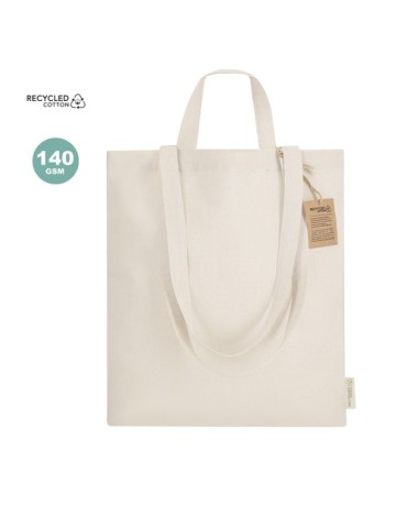 Sac publicitaire personnalisé Drulik Matières : coton recyclé Couleurs : naturel 2