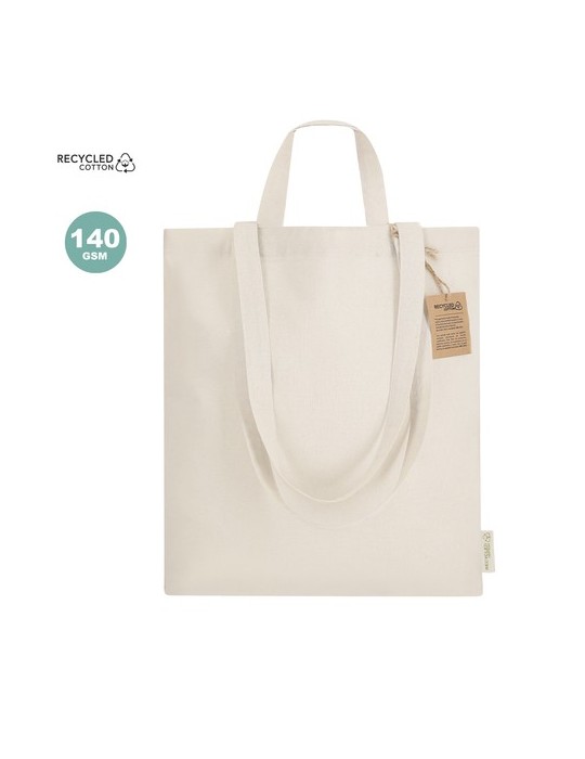 Sac publicitaire personnalisé Drulik Matières : coton recyclé Couleurs : naturel personnalisable avec votre logo