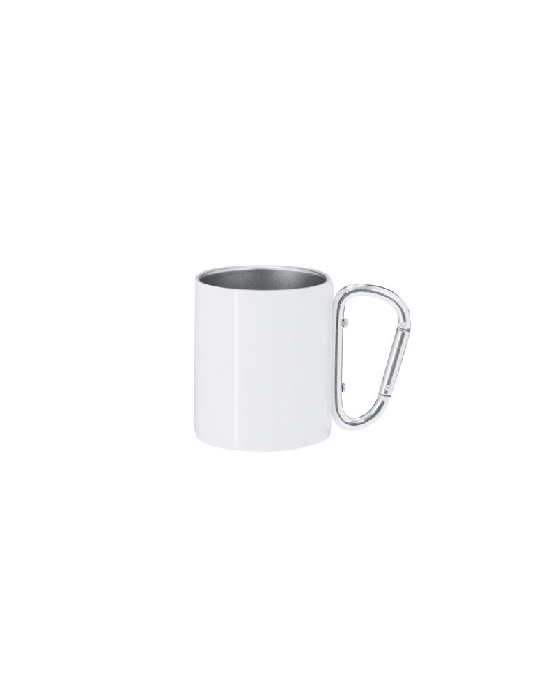 Tasse personnalisée de sublimation  Beesbur Matières : acier inoxydable Couleurs : blanc