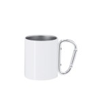 Tasse personnalisée de sublimation  Beesbur Matières : acier inoxydable Couleurs : blanc