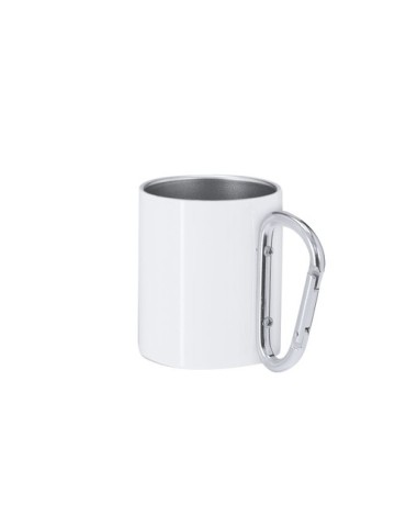 Tasse personnalisée de sublimation  Beesbur Matières : acier inoxydable Couleurs : blanc cadeau entreprise pas cher