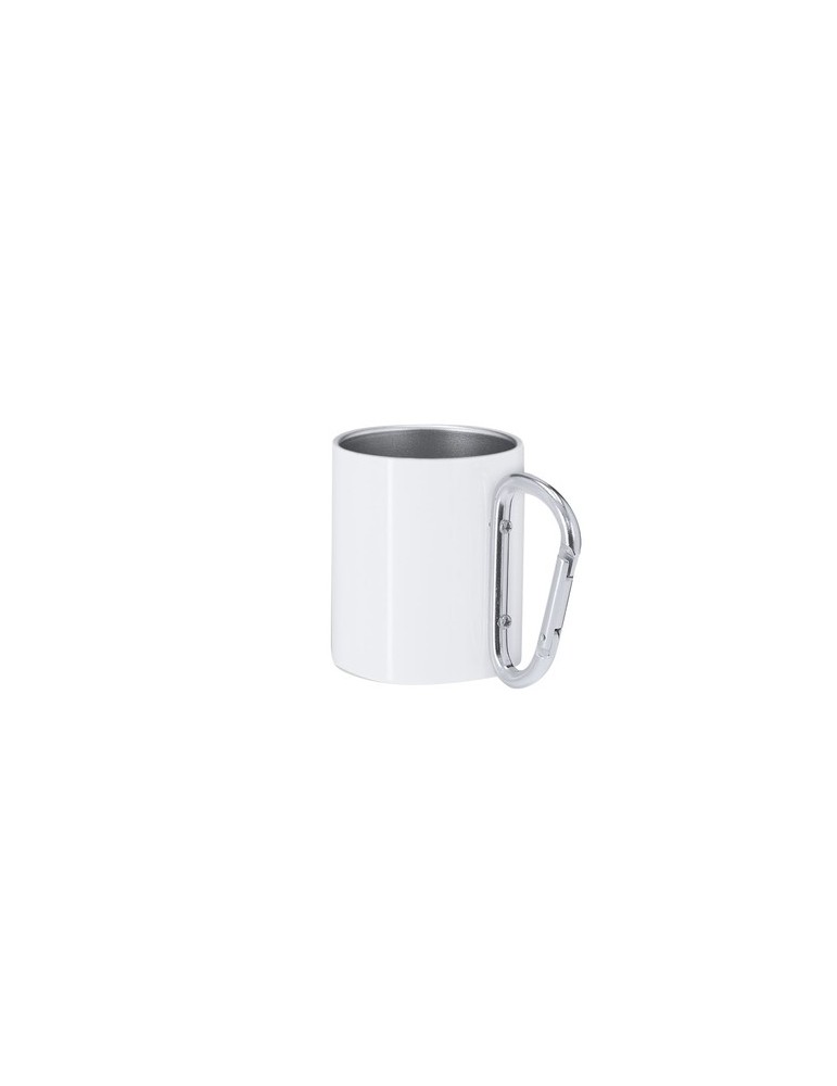 Tasse personnalisée de sublimation  Beesbur Matières : acier inoxydable Couleurs : blanc cadeau entreprise pas cher