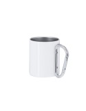 Tasse personnalisée de sublimation  Beesbur Matières : acier inoxydable Couleurs : blanc cadeau entreprise pas cher