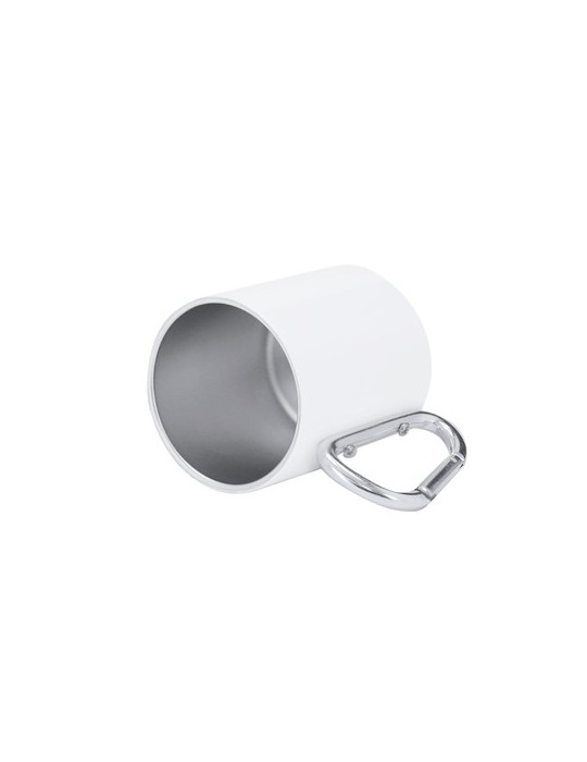 Tasse personnalisée de sublimation  Beesbur Matières : acier inoxydable Couleurs : blanc goodies publicitaire événementiel
