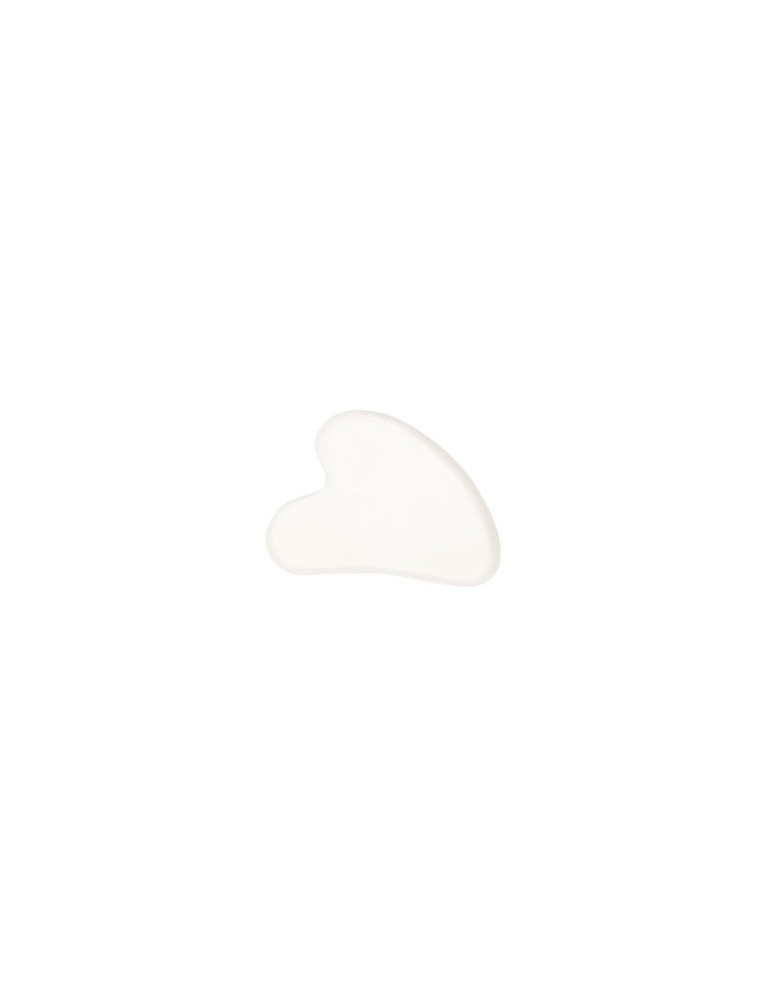 Masseur Facial Éco-responsable Personnalisé Kunkor Couleurs : blanc Matières : jade cadeau entreprise pas cher