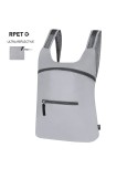 Sac à Dos Pliable Personnalisé Éco-responsable Cladox Matières : PET recyclé Couleurs : gris personnalisable avec votre logo