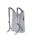 Sac à Dos Pliable Personnalisé Éco-responsable Cladox Matières : PET recyclé Couleurs : gris goodies publicitaire événementiel