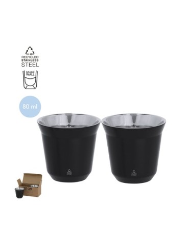 Set de Verres publicitaires Kodet Couleurs : noir Matières : acier inoxydable recyclé 2
