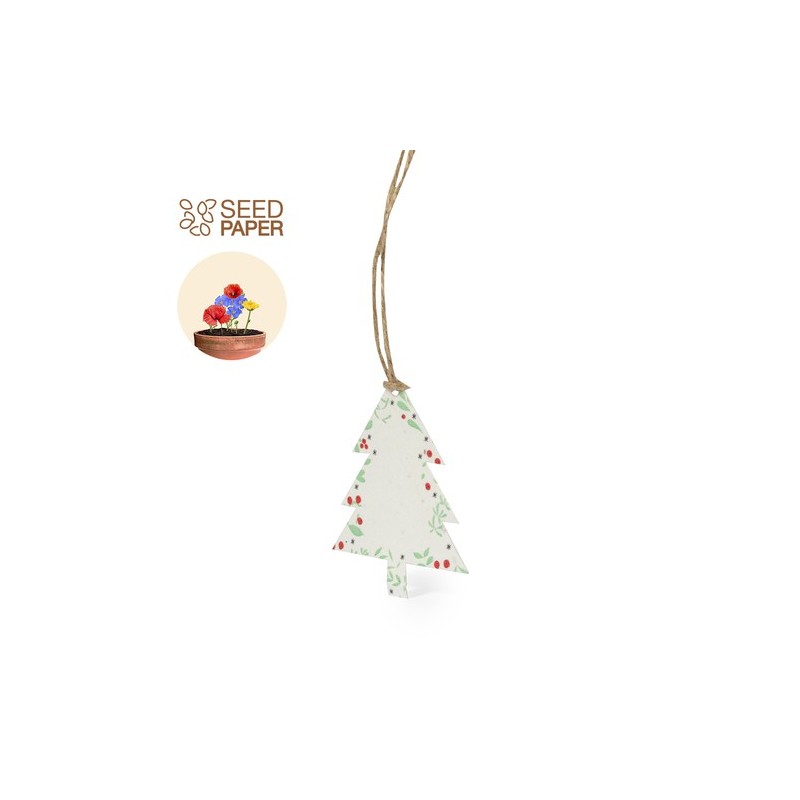 Ornement Éco-responsable Personnalisé de Noël - Boster goodies publicitaire événementiel