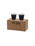 Set de Verres publicitaires Kodet Couleurs : argenté Matières : acier inoxydable recyclé personnalisation rapide en France