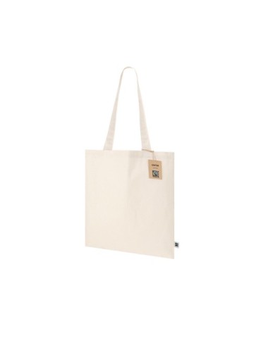 Sac publicitaire Fairtrade Ginter Matières : coton Couleurs : naturel cadeau entreprise pas cher