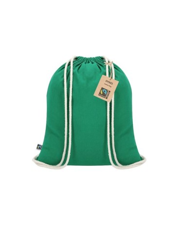 Sac à Dos Éco-responsable Personnalisé Fairtrade Dykes Matières : coton Couleurs : vert