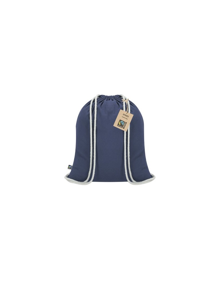 Sac à Dos Éco-responsable Personnalisé Fairtrade Dykes Matières : coton Couleurs : vert cadeau entreprise pas cher