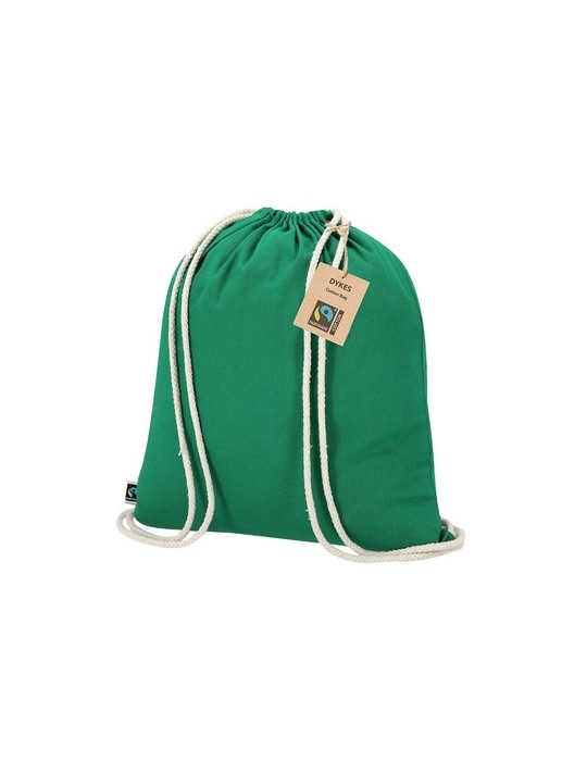 Sac à Dos Éco-responsable Personnalisé Fairtrade Dykes Matières : coton Couleurs : rouge cadeau client original