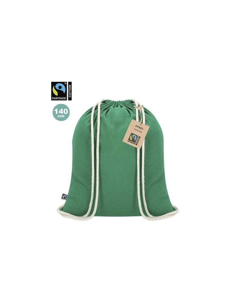 Sac à Dos Éco-responsable Personnalisé Fairtrade Dykes Matières : coton Couleurs : bleu marine accessoire événementiel unique