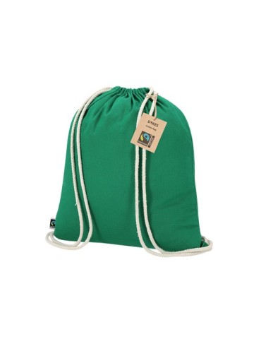 Sac à Dos Éco-responsable Personnalisé Fairtrade Dykes Matières : coton Couleurs : bleu marine cadeau affaires élégant