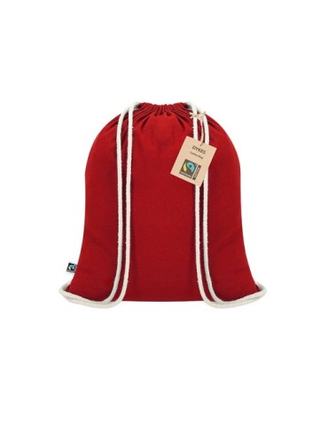 Sac à Dos Éco-responsable Personnalisé Fairtrade Dykes Matières : coton Couleurs : bleu marine cadeau affaires élégant